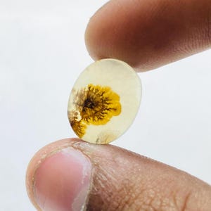 Riesige Größe !!! Dendritenachat-Birne Cabochon, lose Edelstein, dendritische Achat für die Herstellung von Schmuck Pendent Größe 15 x 12 mm