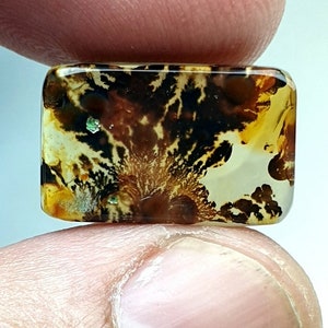 Designer Achat !!! Dendritenachat Rechteck Cabochon, Lose Edelstein, Dendriten Achat für die Herstellung von Schmuck Pendent