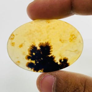 Riesige Größe !!! Dendritenachat Cabochon, Lose Edelstein, Dendritenachat für die Herstellung von Schmuck Pendent Größe 42 x 30 MM