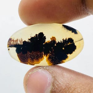 Riesige Größe !!! Dendritenachat Birne Cabochon, Lose Edelstein, Dendritenachat für die Herstellung von Schmuck Pendent Größe 28 x 15 MM