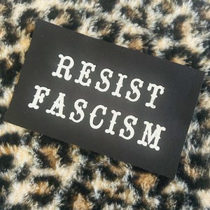 Resist Fascism Patch