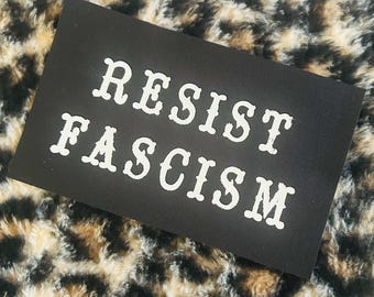 Parche de resistencia al fascismo