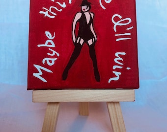 Tiny Sally Bowles Painting