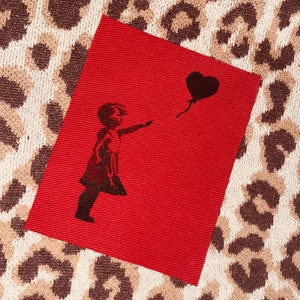 Banksy Balloon Girl Patch