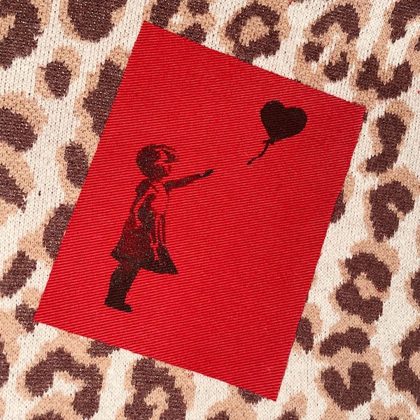 Banksy Balloon Girl Patch