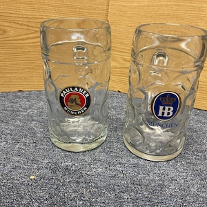 German Beer Steins, Glass Steins