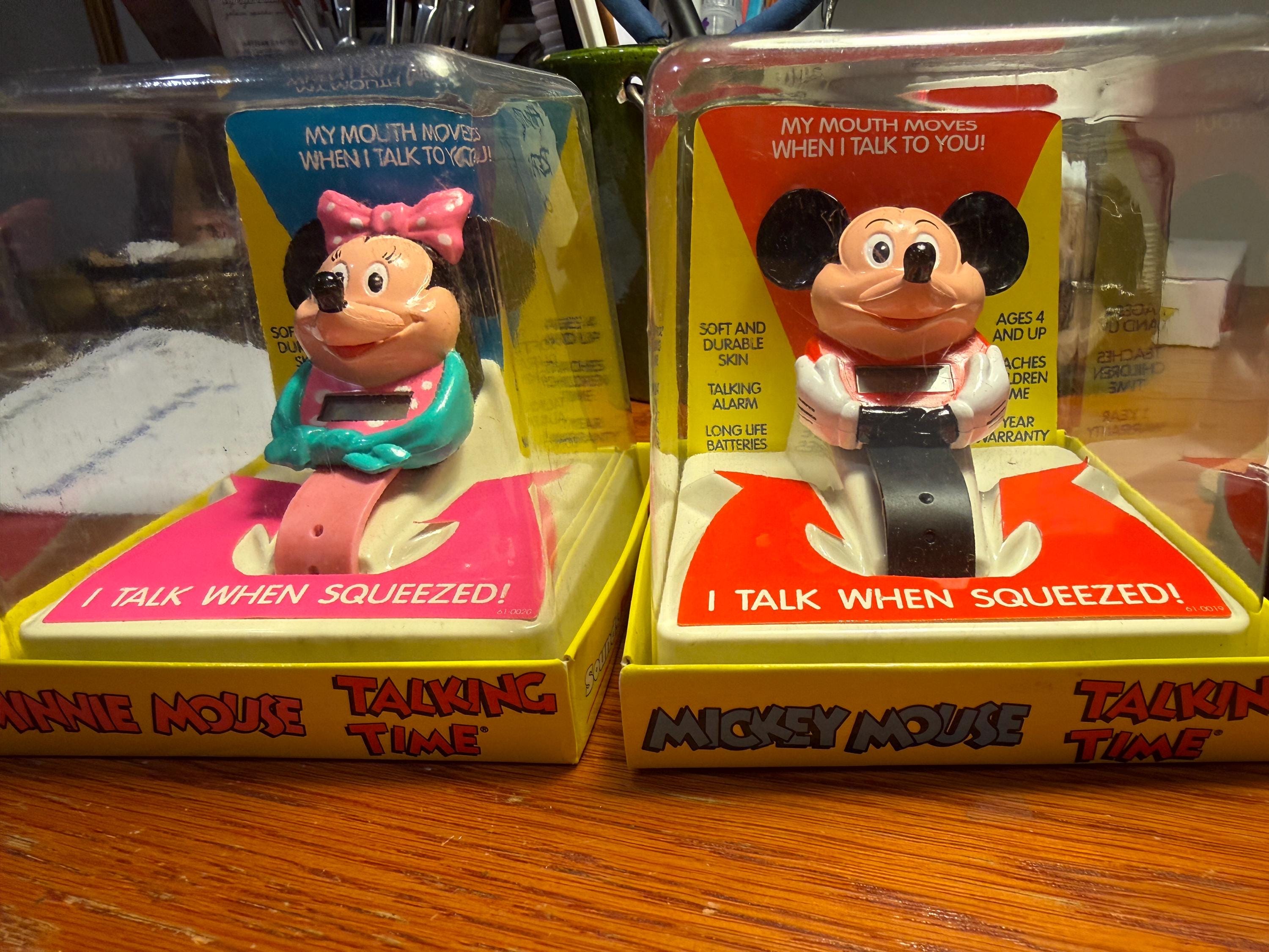 Talking Mickey Mouse Watch - Etsy