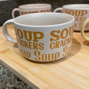 Soup Bowl, Vintage Soup and Cracker Bowl, 1970's, 70's Bold Type, Sold Separately, MCM bowls, Stoneware Soup Bowl, Japan Mug/Bowl