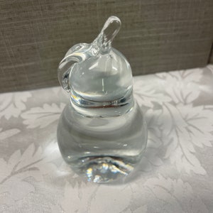 Glass Pear, Glass Pear Paperweight