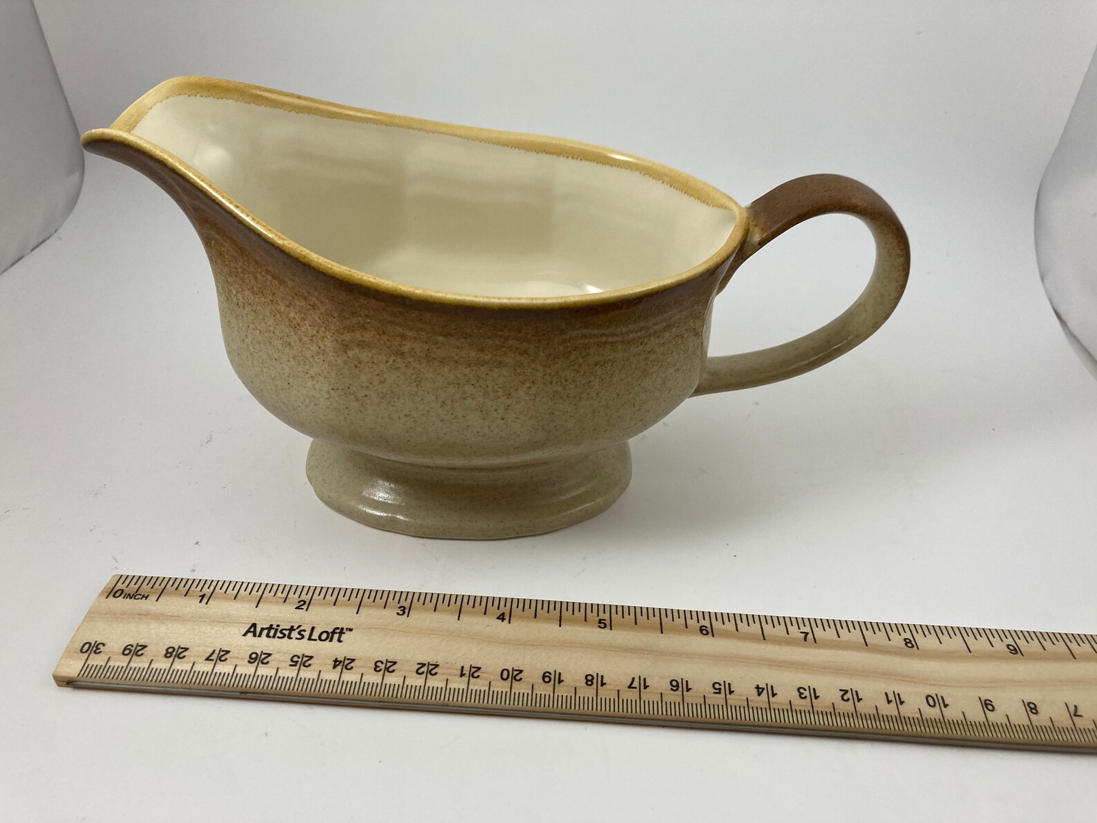 Mikasa Whole Wheat Gravy Boat Etsy