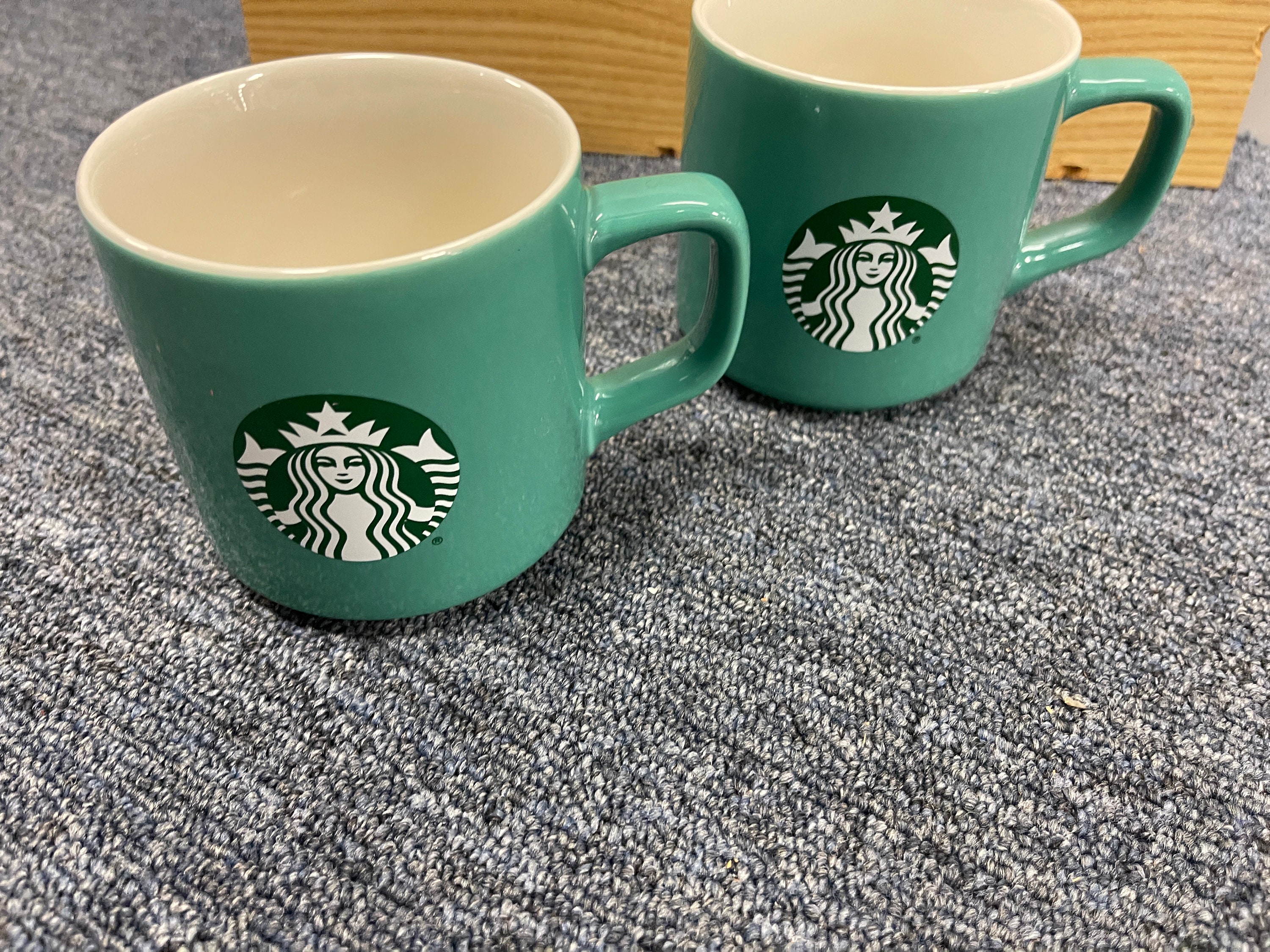 Starbucks Coffee Cup, Starbucks Mint Green Coffee Mug, Set