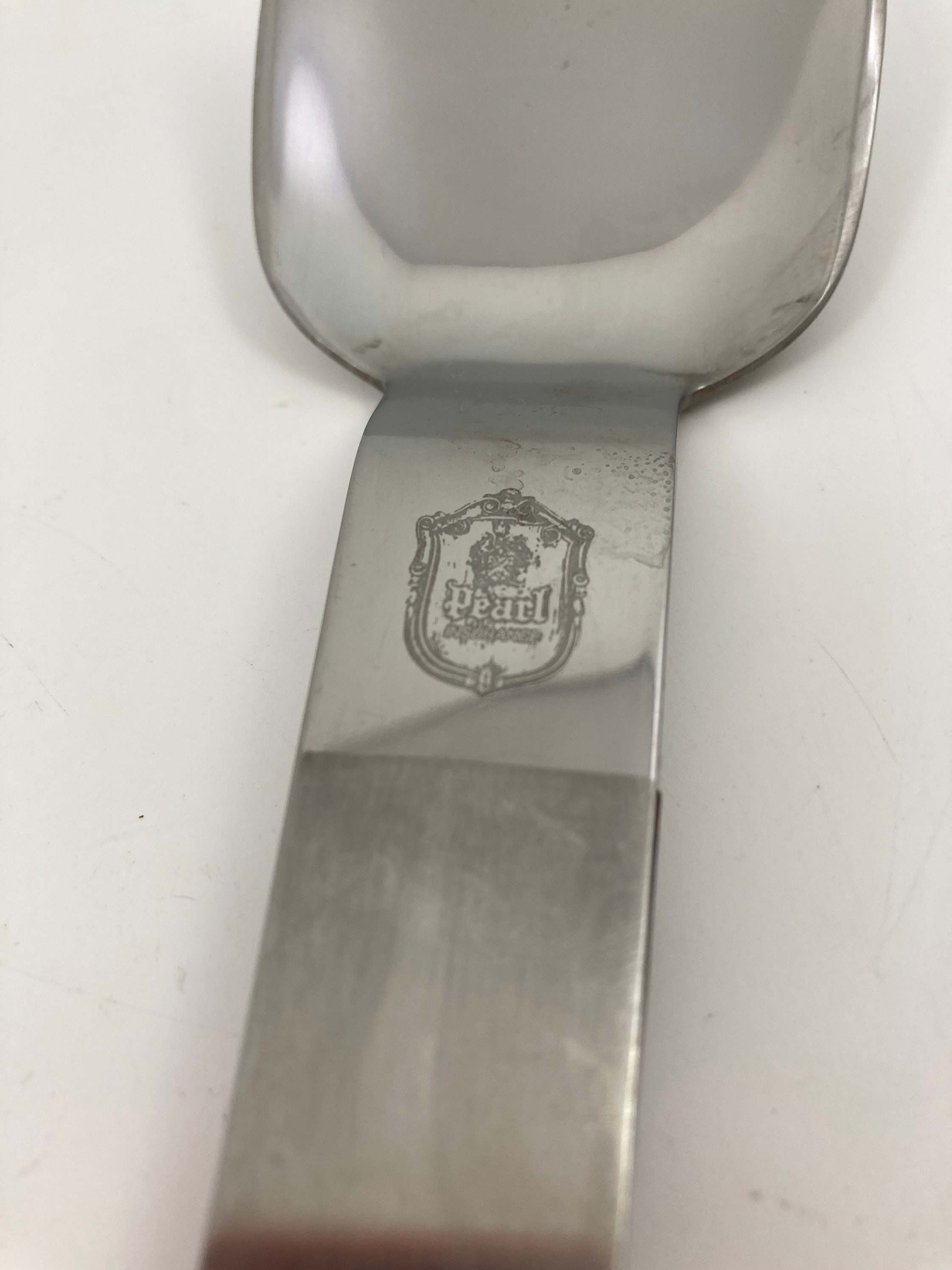 Modern Stainless Steel Square Spoon, Mid Century Modern, Minimalist - Etsy