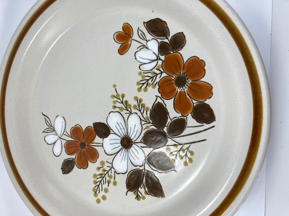 Highland Florals Collection Mountain Floral Serving Plate Etsy