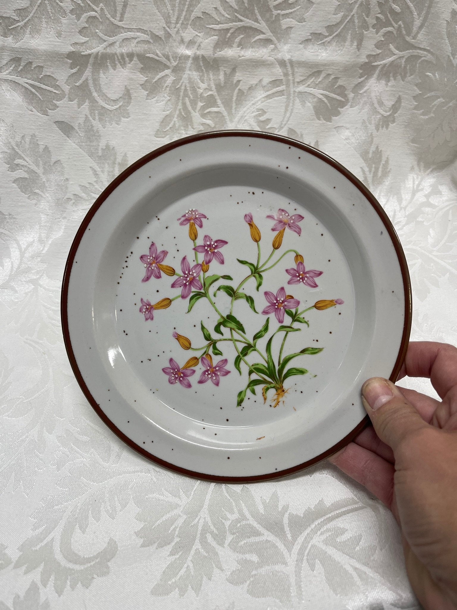 Wild Flower Stoneware Japan - Etsy