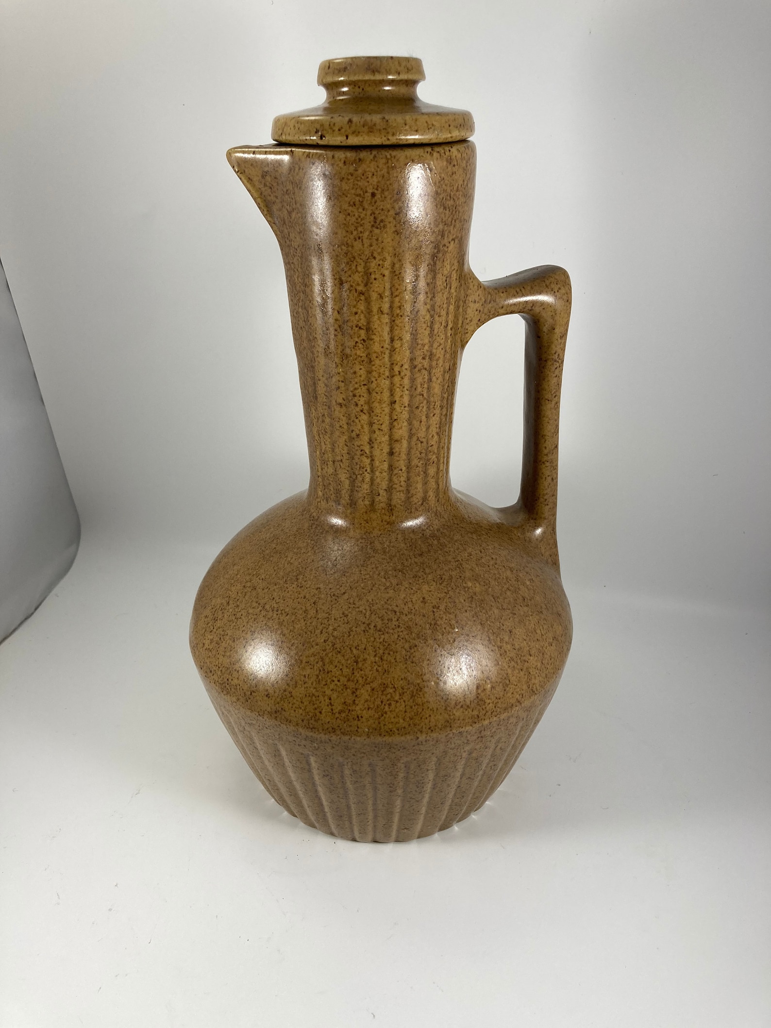 Vintage Monmouth Pottery Pitcher Etsy