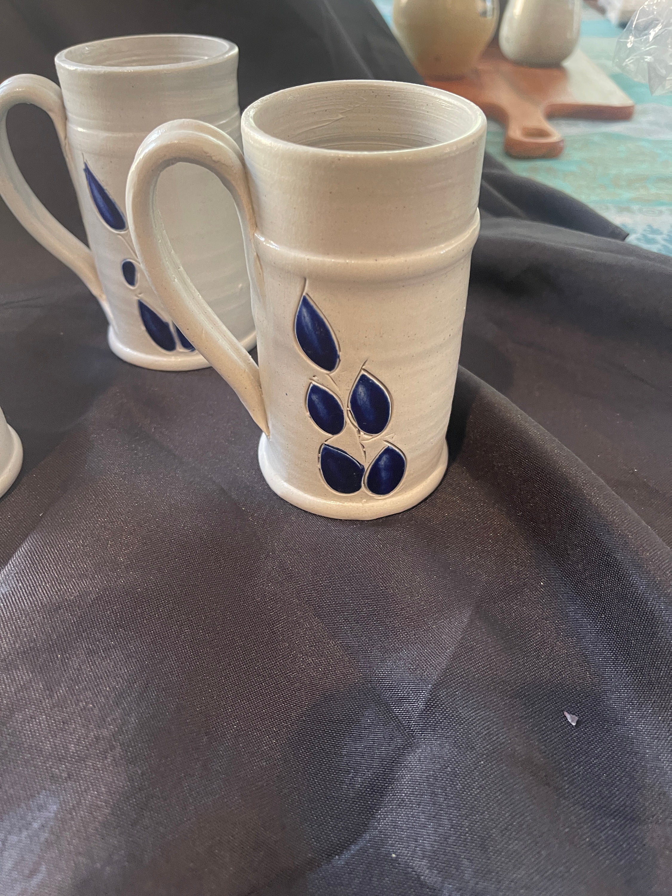 Williamsburg Salt Glaze Pottery Mug Williamsburg Pottery Etsy