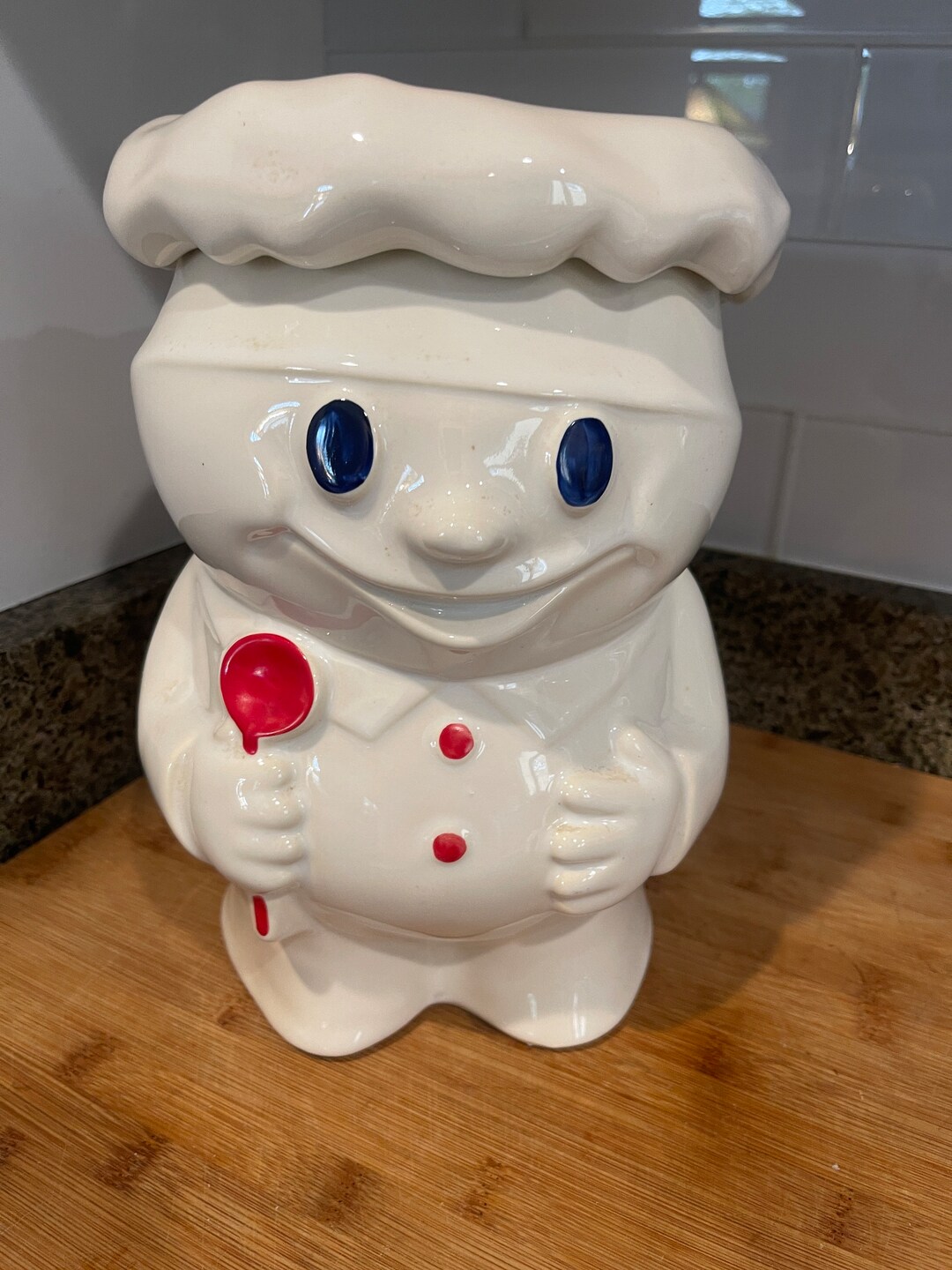 Pillsbury Doughboy Mccoy Bobbie Baker Cookie Jar, Vintage