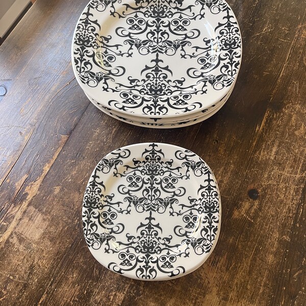 Black White Pottery Etsy