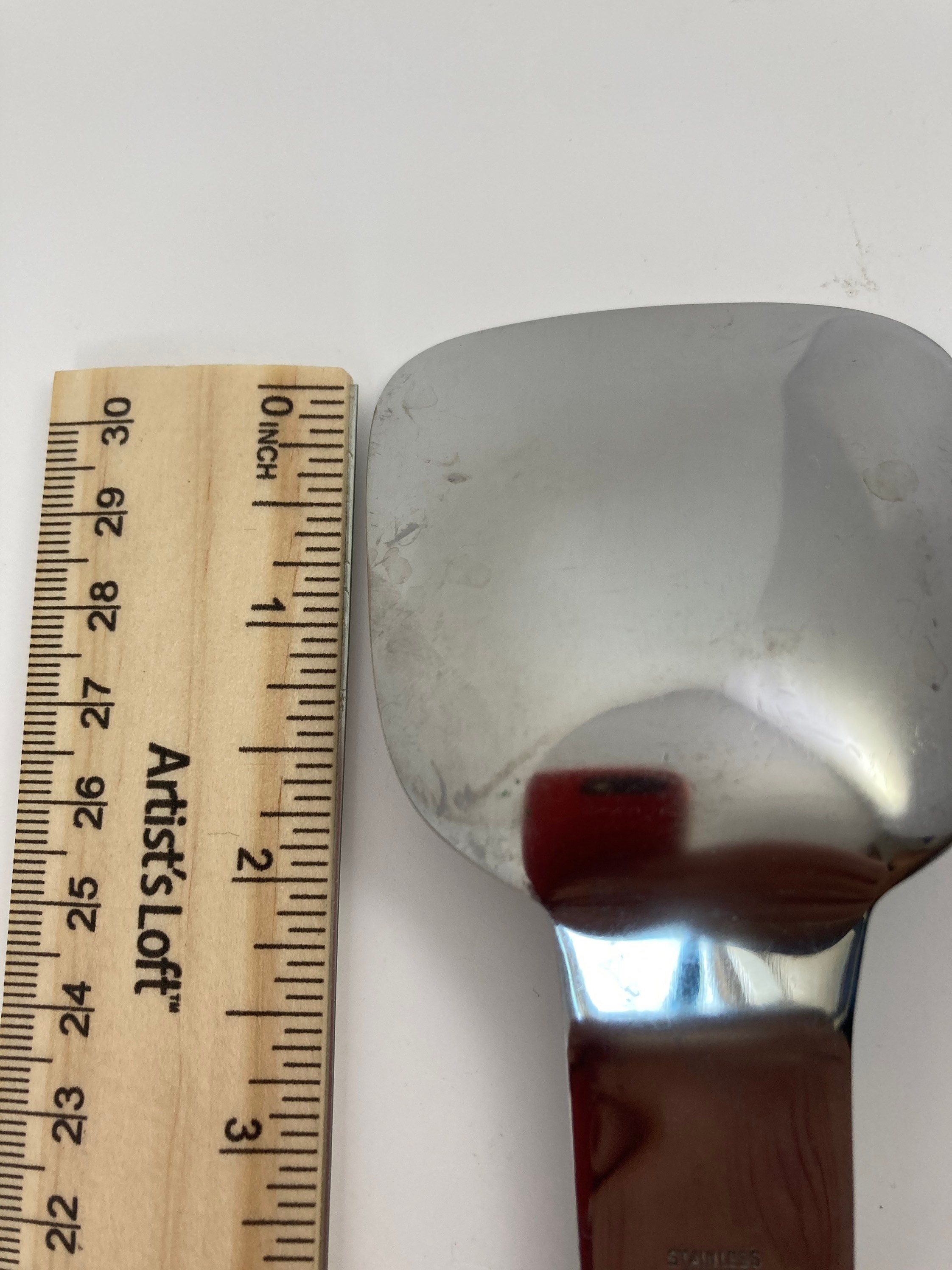 Modern Stainless Steel Square Spoon Etsy UK