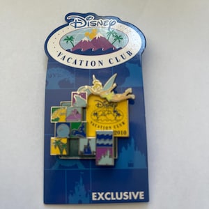 Disney Vacation Club Tinkerbell 2010 Exclusive DVC, New on packaging, Disney Collector Pin, Disney Cruise Pins, Tinkerbell Pin