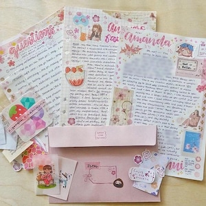 Suscripción a un amigo por correspondencia con arte personalizado y cartas manuscritas personalizadas para aumentar la confianza.