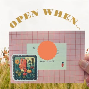 Cartas personalizadas de abertura – Notas de incentivo personalizadas para ansiedade, motivação, amizade, tristeza e amor – Presente de saúde mental