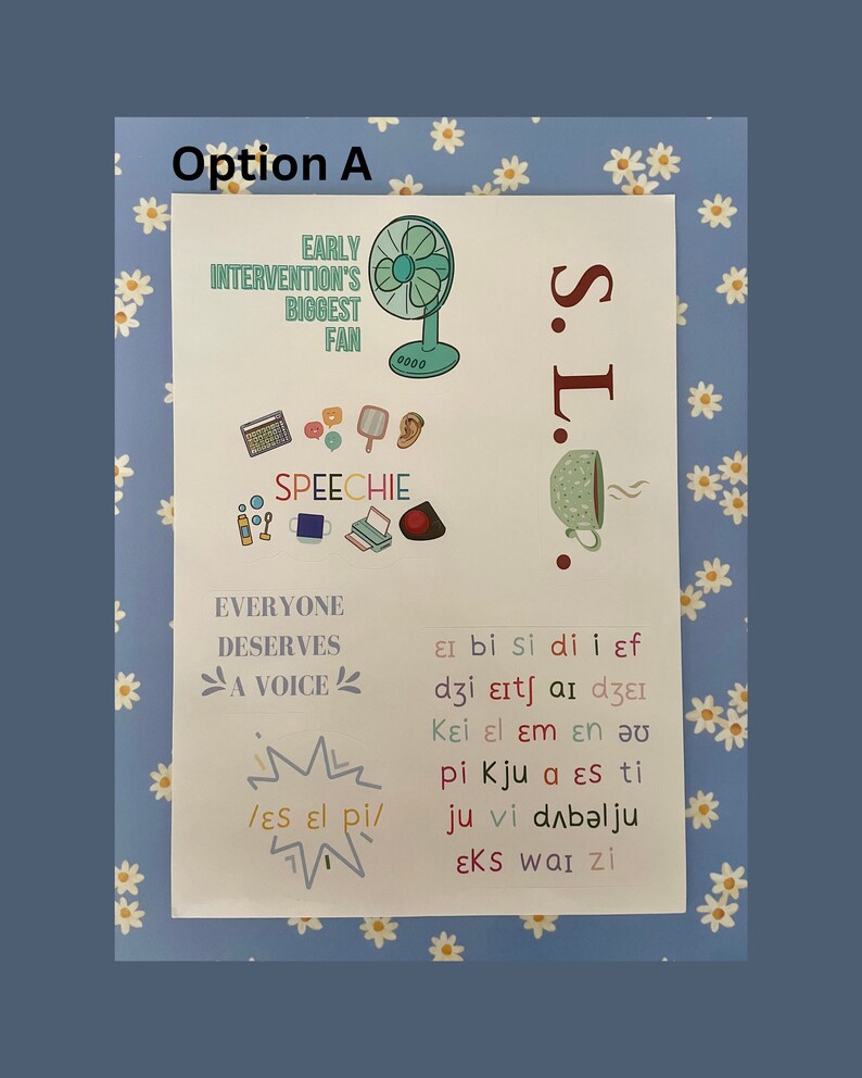 Slt Sticker Speech and Language Therapy SLT Stickers - Etsy