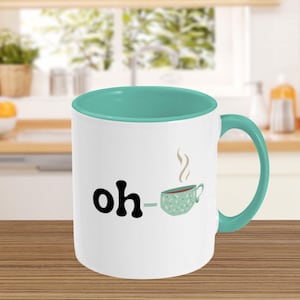 OT oh-tea Mug Occupational Therapist Gift