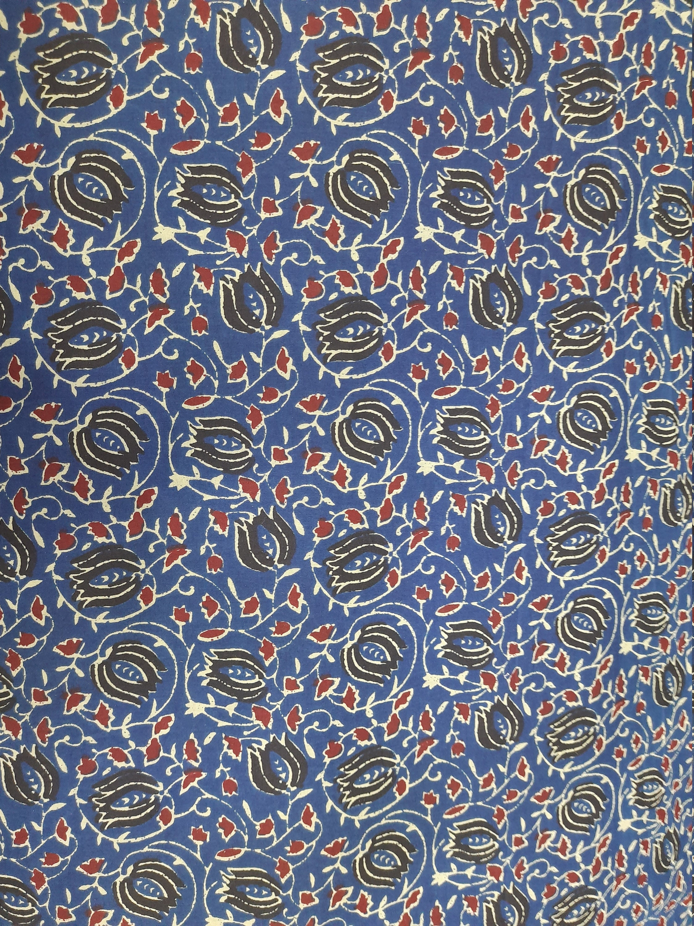 Indian Handblock Print Shower Curtain Home Decor Sanganeri Etsy
