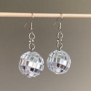 Mini Disco Ball Earrings