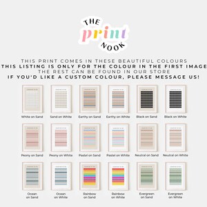 Counting to 100 | Earthy on White | Digital Printable Educational Maths ...