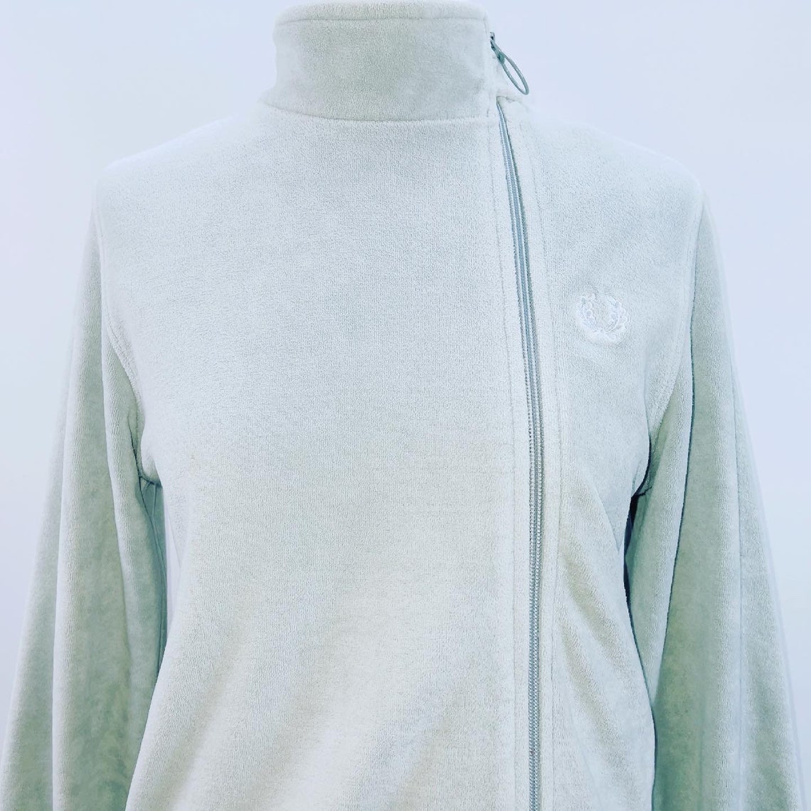 Vintage Women's rare Fred Perry velour jacket made in | Etsy