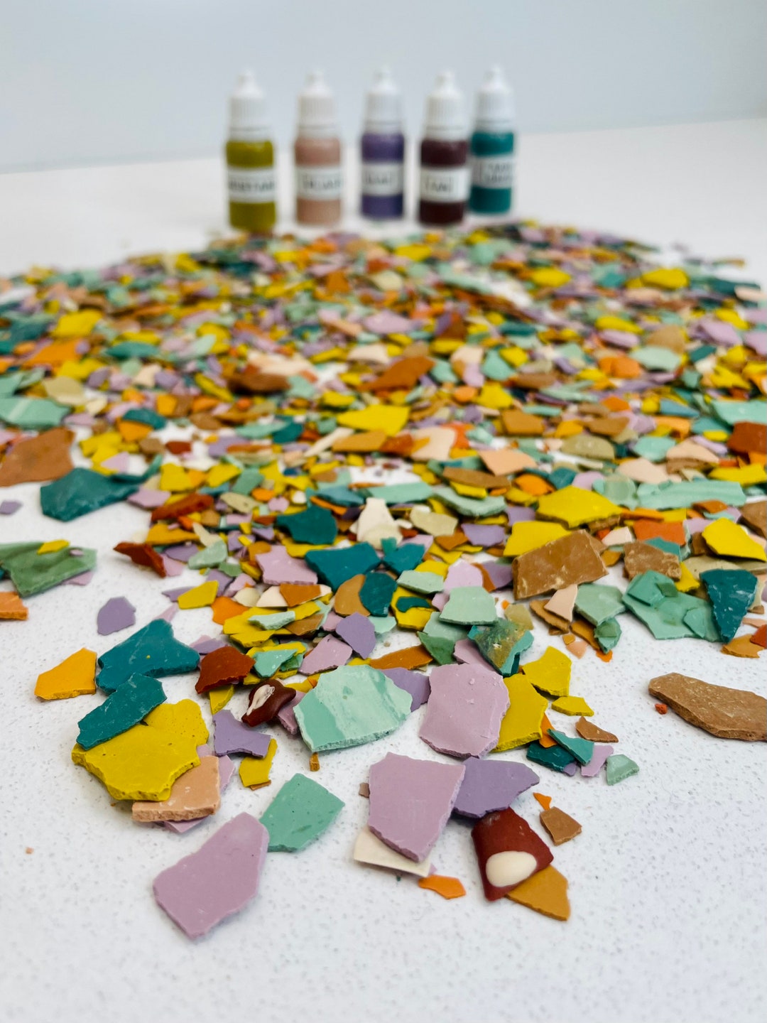 Jesmonite Terrazzo Chips / Signature Mix / Ecoresin Hand Mixed MHC