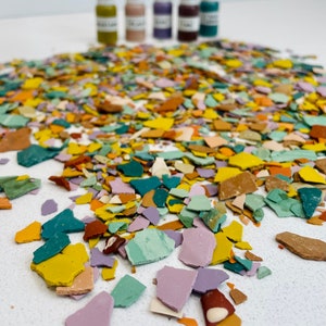 Jesmonite Terrazzo Chips / Signature Mix / Eco-Resin | Hand Mixed | MHC Signature Shades