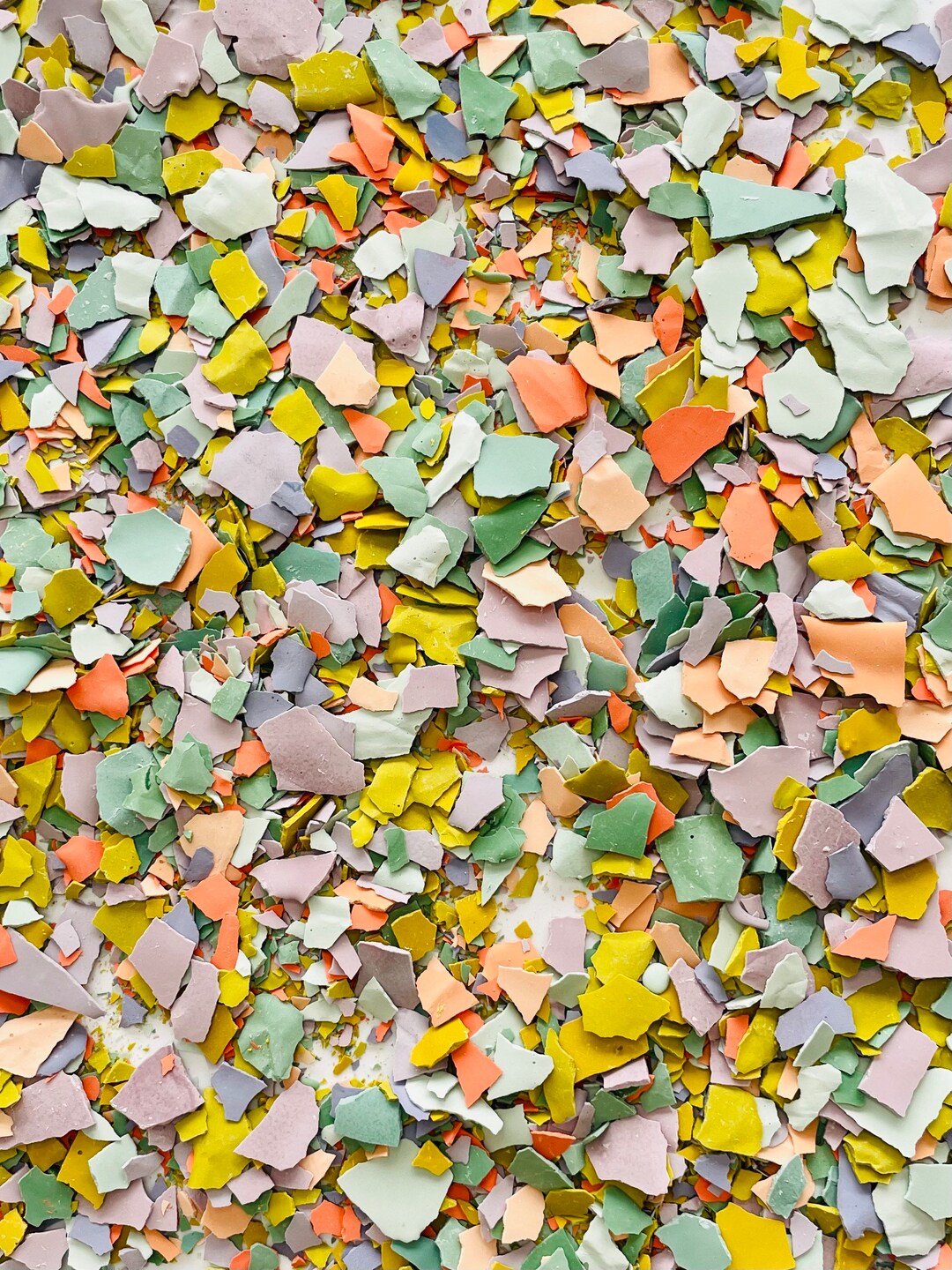 Jesmonite Terrazzo Chips / Lively Brights Mix / Ecoresin Etsy