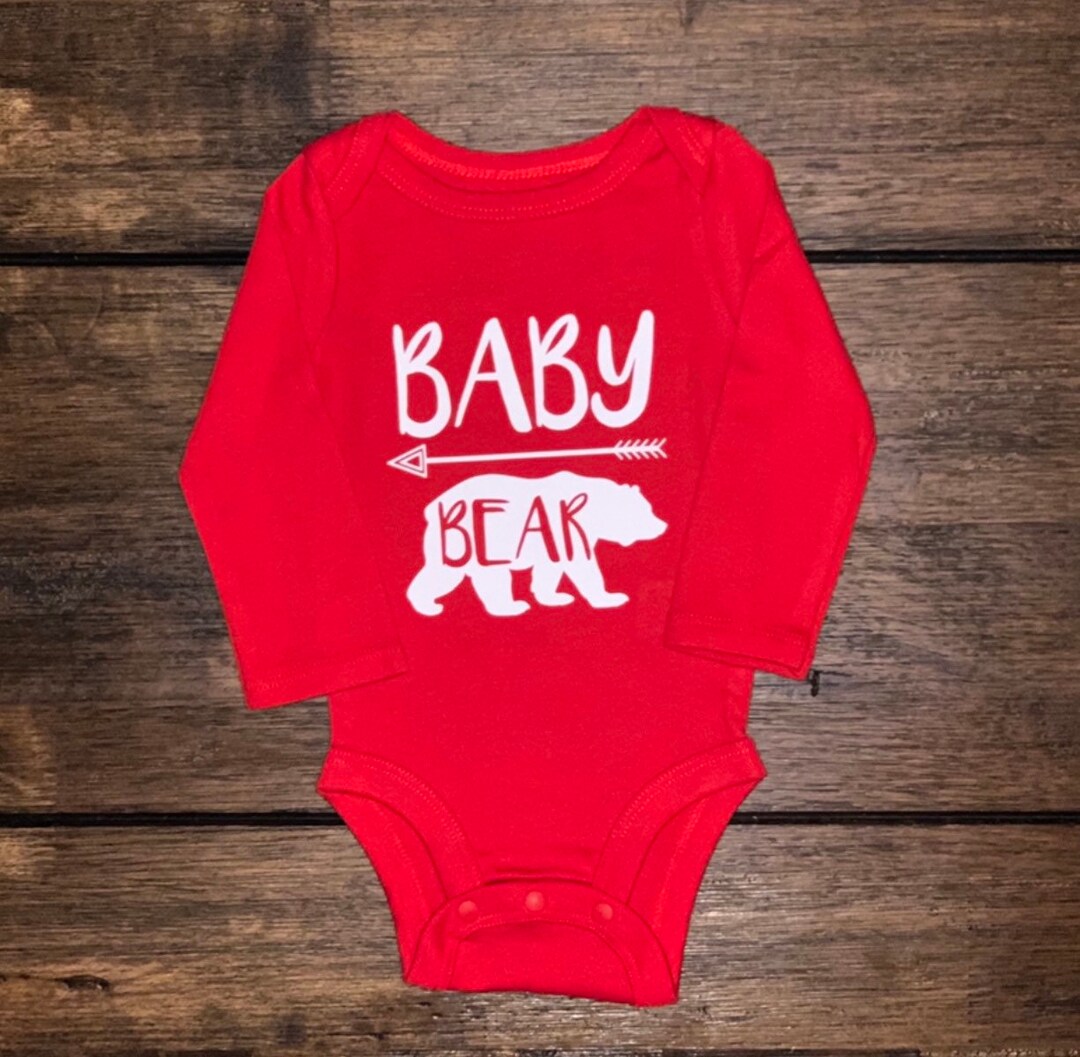 Baby Bear Bodysuit Etsy