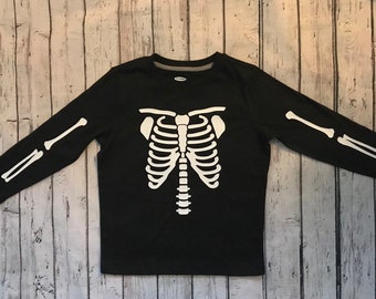 Toddler/Kids Skelton long sleeve shirt