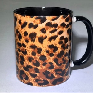 Leopard mug