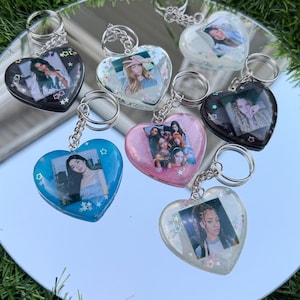 Custom Heart Shaped KATSEYE Keychains! (Unofficial)