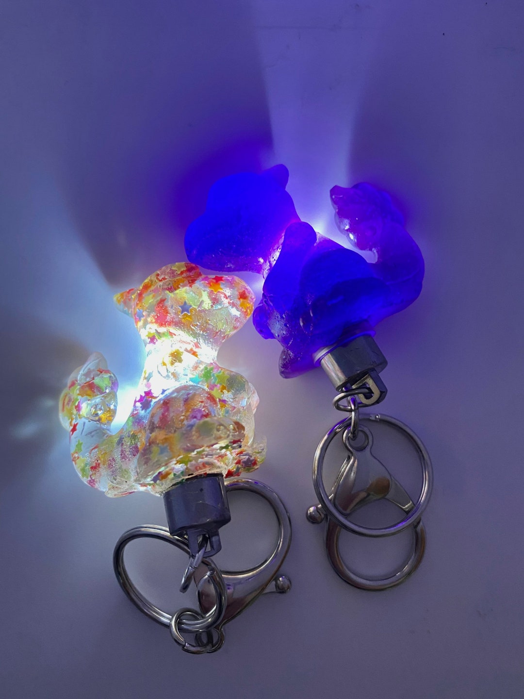GRAB BAG Light up Charmeleon Keychain! - Etsy.de