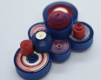 Quilled Paper Pin