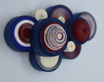 Quilled Paper Pin