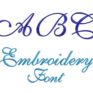 Embroidery font , Machine embroidery design , Monogram font