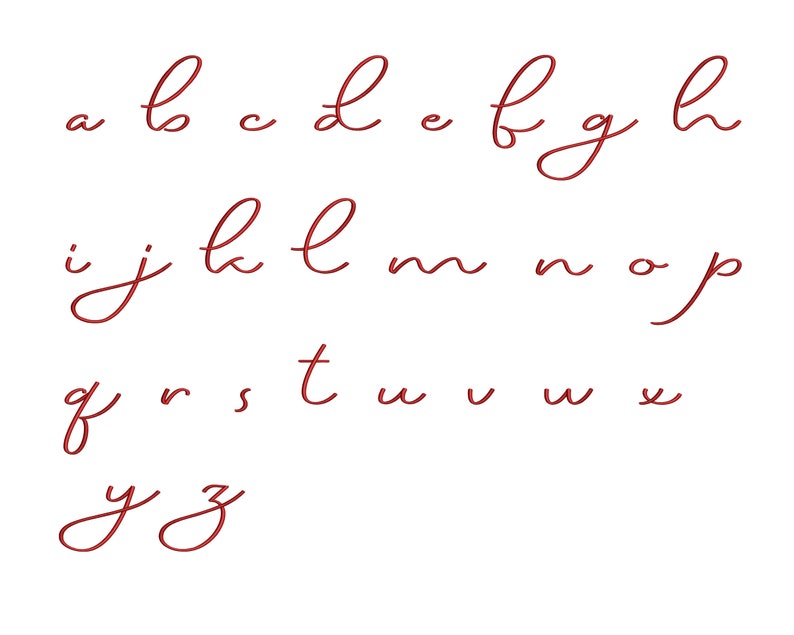 Valentine BX Script Embroidery Font Karen , Machine Embroidery Design ...