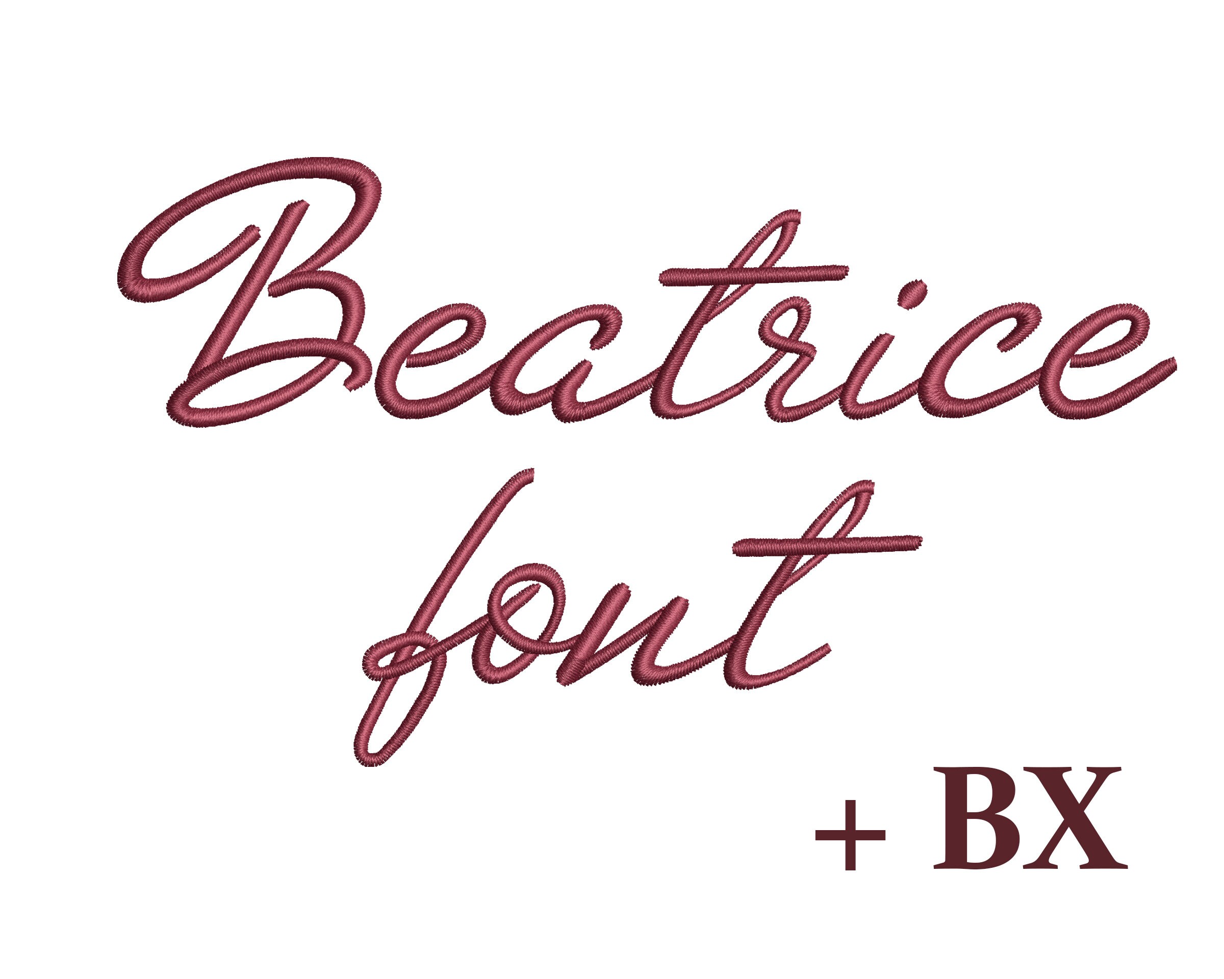 Script BX Embroidery Font , A-Z Embroidery Designs for Machine ...