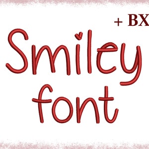 Bx Baby Boy süße Schrift zum Sticken, Maschinenstickerei Smiley, kursive Monogramm Schrift mit Herz