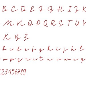 Script Machine Embroidery Font Anabel , Embroidery Design , BX Cursive ...