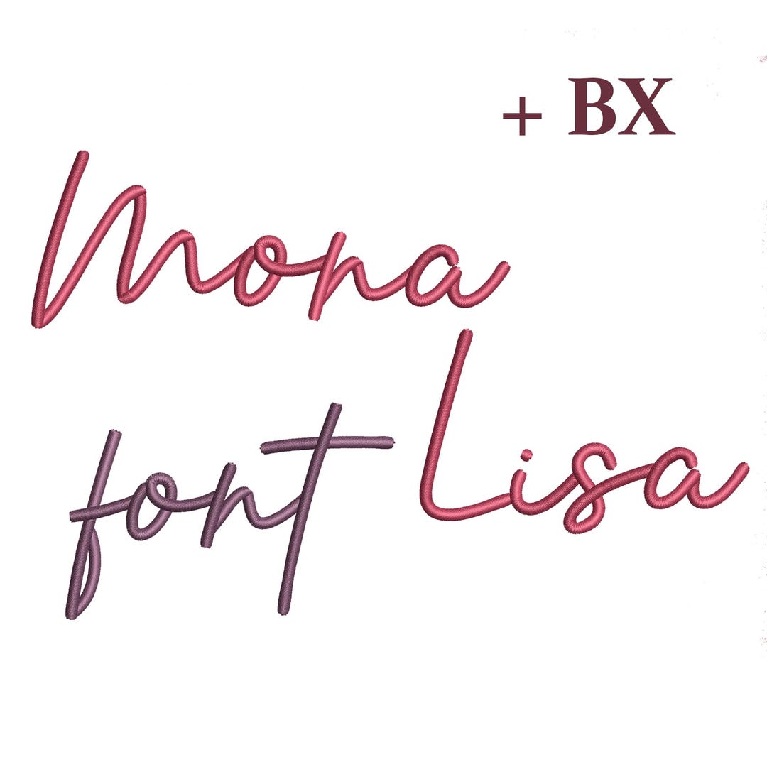 BX Script Machine Embroidery Font , A-Z Embroidery Design for Machine ...
