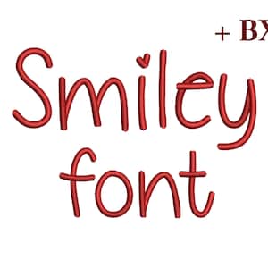 BX Baby Boy Cute Script Embroidery Font , Machine Embroidery Design ...