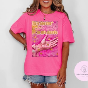 Hes got the whole world in his hands tee